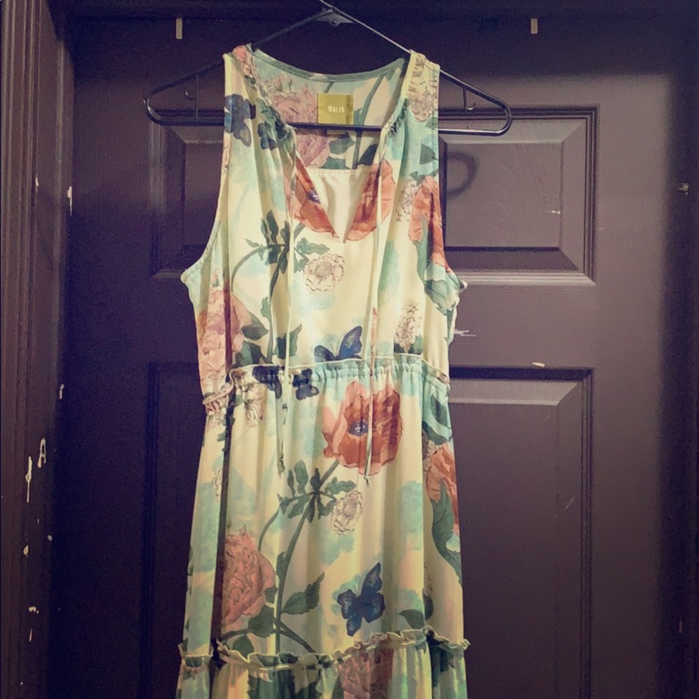 Maxi Maeve Floral Maternity Dress
